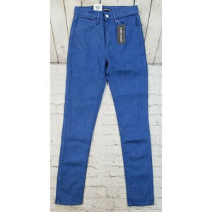 Levis Line 8 High Rise Skinny Blue Jeans WOMENS SIZE 27 X 30